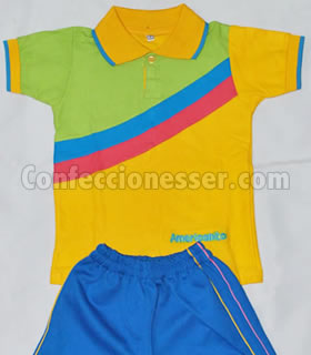 Conjunto deportivo escolar