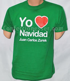 Polos verde publicitarios